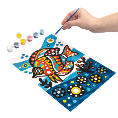 Набор для творчества. Раскраска "Рыбка"