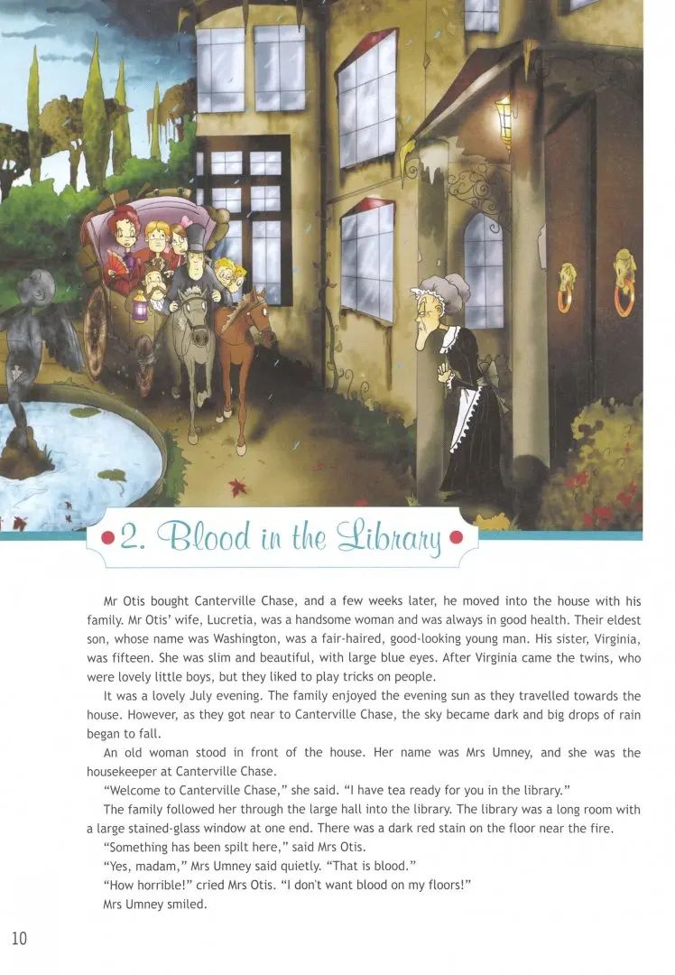 Ваулина. Английский язык. Книга для чтения. 8 класс. Кентервильское привидение. (По О. Уайльду).