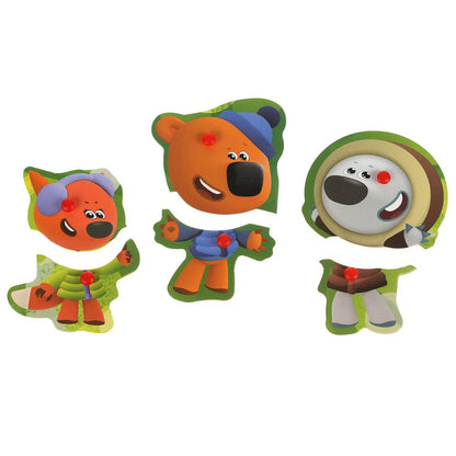 Игрушка деревянная Ми-ми-мишки одевашка Буратино в кор.100шт