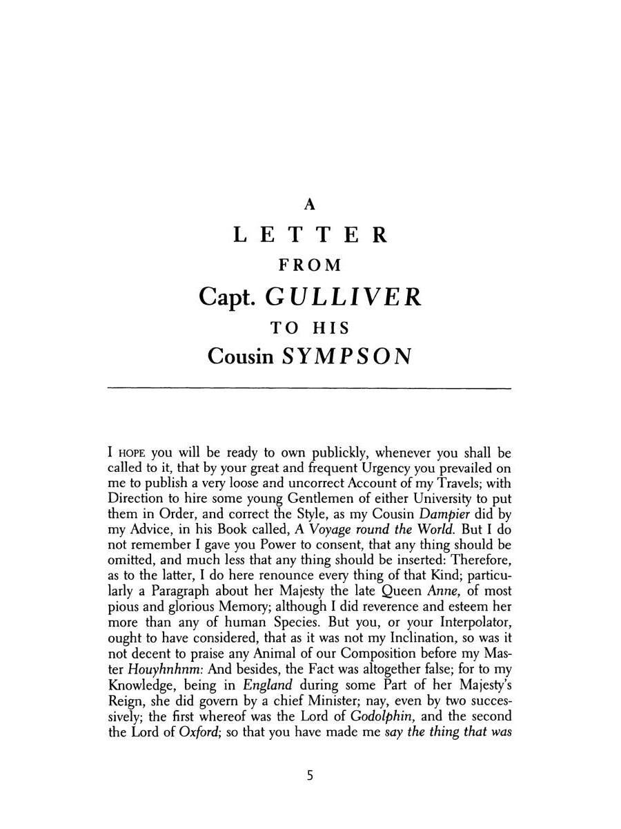 Gulliver's Travels: роман