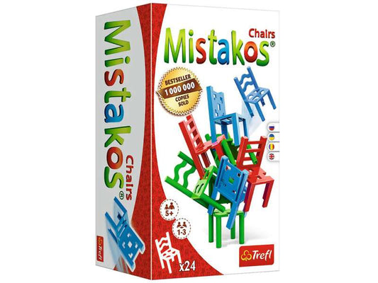 Trefl. Настольная игра арт.02327 "Mistakos" (Стулья)