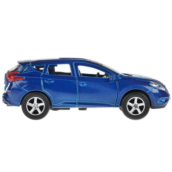 Машина металл NISSAN MURANO 12см, открыв.двери, инерц., синяя в кор. Технопарк в кор.2*24шт