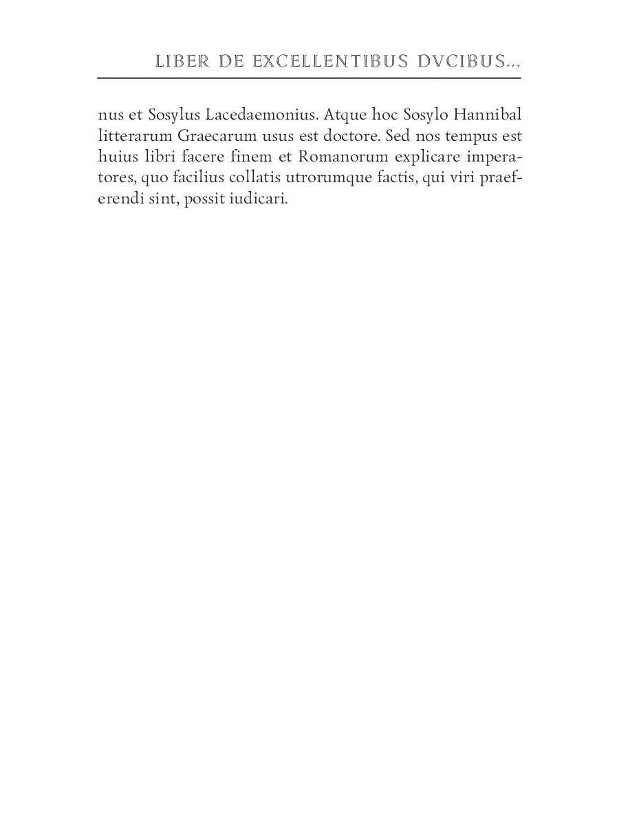 Liber De excellentibus ducibus exterarum gentium = О знаменитых иноземных полководцах: на англ.яз