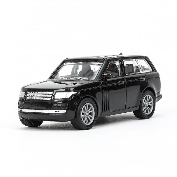 Machine en plastique LAND ROVER RANGE ROVER VOGUE 12 cm, argent, noir, couleur. Parc technologique en cor.2*120шт