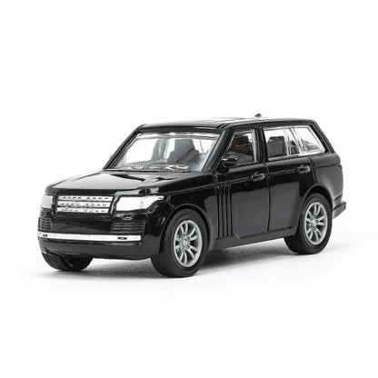 Machine en plastique LAND ROVER RANGE ROVER VOGUE 12 cm, argent, noir, couleur. Parc technologique en cor.2*120шт