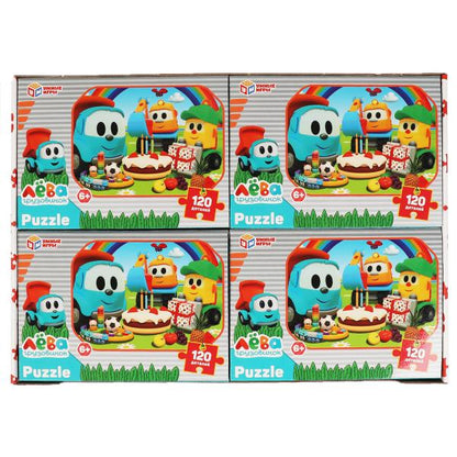 ГРУЗОВИЧОК ЛЁВА. Пазлы классические в коробке. Пазл 120 деталей. Умные игры в уп.8шт в кор.8уп