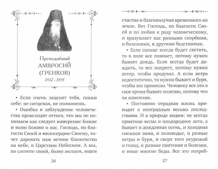 Оптинские старцы о терпении скорбей