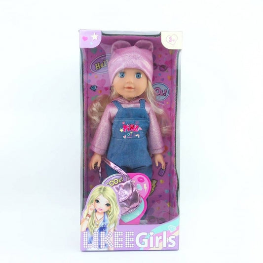 Кукла 36 см, в костюме LIKEE GIRL в кор.24шт