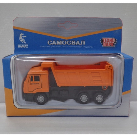 Технопарк. Машина "Kamaz Самосвал" металл 12 см, двери, инерц., подвиж. дет. арт.SB-16-26WB (48)