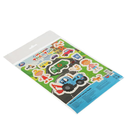 Синий трактор. Наклейки А5. 145х210мм. Умка в кор.500шт