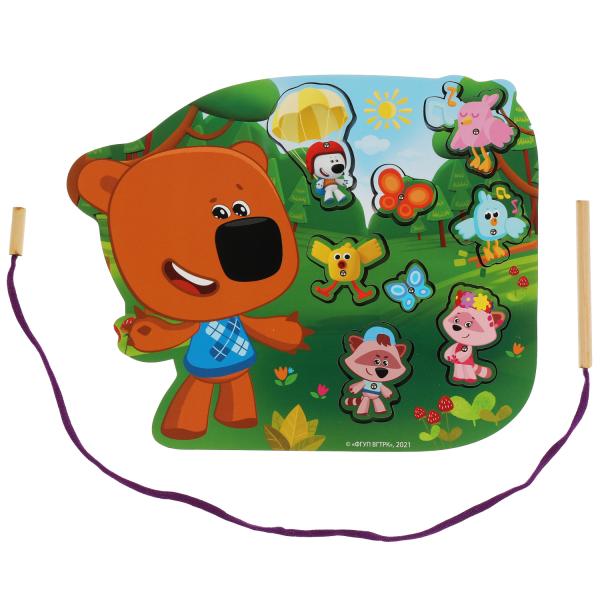 Игрушка деревянная рыбалка Ми-ми-мишки терм. пакет Буратино в кор.15шт