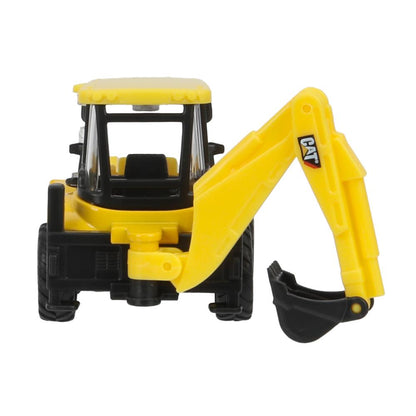 Машина металл гусеничный экскаватор-погрузчик, 15 см, дверь, инерция Технопарк в кор.2*24шт