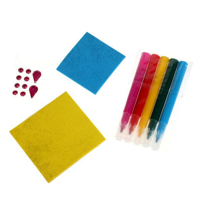 Набор д/дет тв-ва, СКАЗОЧНЫЙ ПАТРУЛЬ аппл-ция и раскаска на бархате,17х23см МУЛЬТИ АРТ в кор.100шт