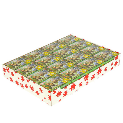 Мир динозавров. Пазлы в коробке 54 детали. 90х65х25 мм. Умные игры в уп.32шт в кор.8уп