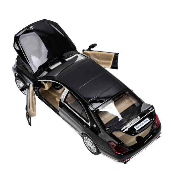 Машина металл свет-звук MERCEDES-BENZ s 600, 14,5 см, двери, инерция Технопарк в кор.2*24шт