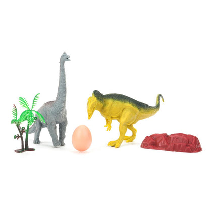 Jeu de plastique ДИНОЗАВРЫ 2 pièces/paquet, plus de ИГРАЕМ ВМЕСТЕ в кор.2*96наб