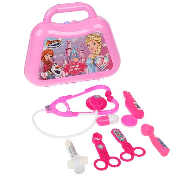 Набор доктора пл.чемодан 23*20*6см ИГРАЕМ ВМЕСТЕ в кор.3*28шт