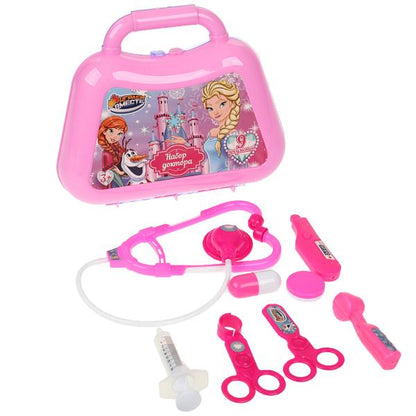 Набор доктора пл.чемодан 23*20*6см ИГРАЕМ ВМЕСТЕ в кор.3*28шт