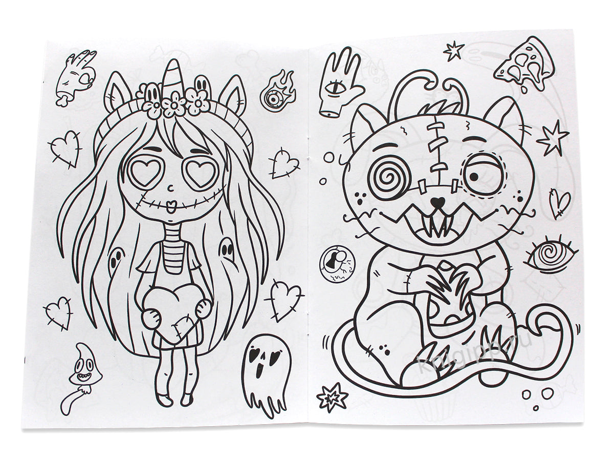 РАСКРАСКИ эконом НЯШКИ-РАСКРАСКИ. МОНСТРИКИ