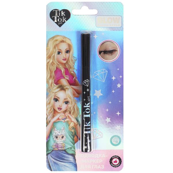 Produit cosmétique de marque pour le verre, noir, 1,7 g, TIK TOK GIRL, couleur 48 x 12 pouces