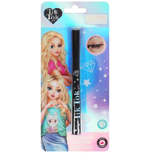 Produit cosmétique de marque pour le verre, noir, 1,7 g, TIK TOK GIRL, couleur 48 x 12 pouces