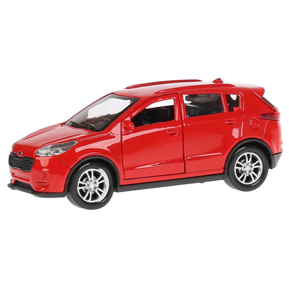 SPORTAGE-RD273045 Машина металл KIA SPORTAGE, 12 см, откр дв, багаж, инерц, красный, в кор. Технопар