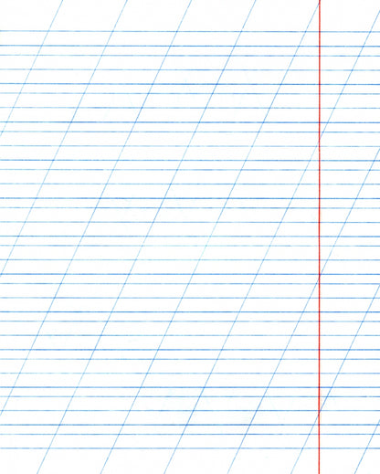 Тетрадь Астронавт, 12 листов, косая линия с дополнительной горизонтальной, А5, в ассортименте