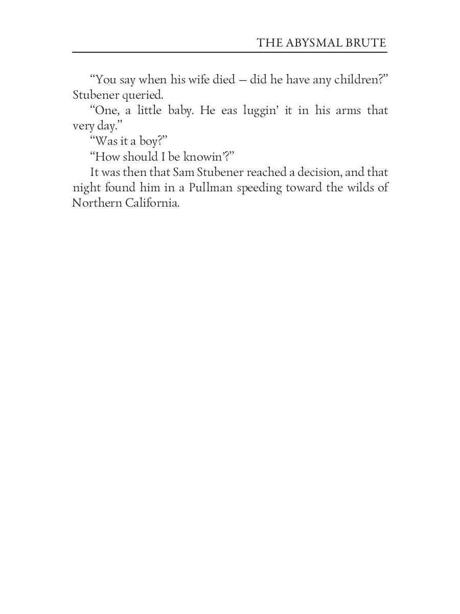 The Abysmal Brute = Лютый зверь: на англ.яз