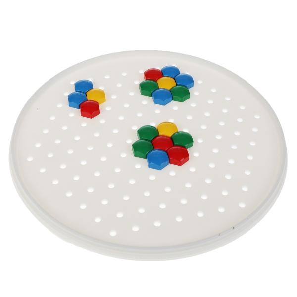 Mosaïque en plastique. Barboskines. 80 dollars. 4 jours. Круглая. Diamètre 185mm. Умные игры в кор.18шт