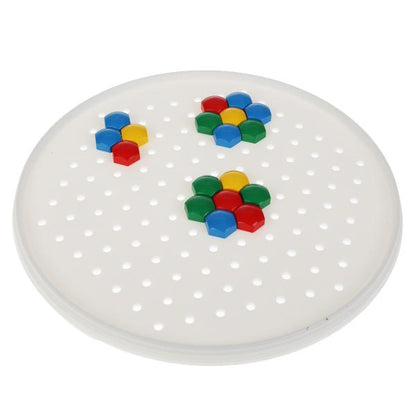 Mosaïque en plastique. Barboskines. 80 dollars. 4 jours. Круглая. Diamètre 185mm. Умные игры в кор.18шт