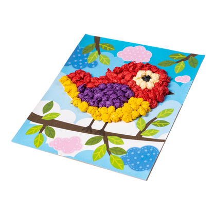 Набор для творчества. Аппликация из тишью "Птичка" размер 138х165