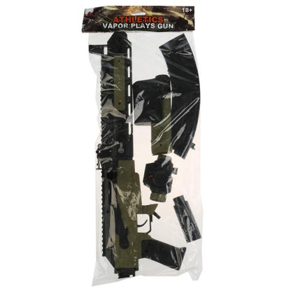 Автомат с лазером. прицелом, съемн. приложение и магазин, с глушителем 779 в упаковке. в кор.2*18шт