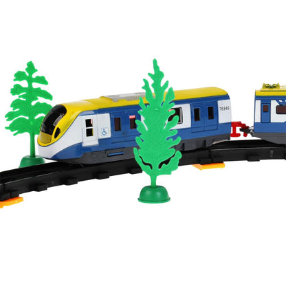 1607B003-R 306801 Железная дорога 176см метро, на бат. свет+звук, с аксесс. в кор. ТМ «ИГРАЕМ ВМЕС»