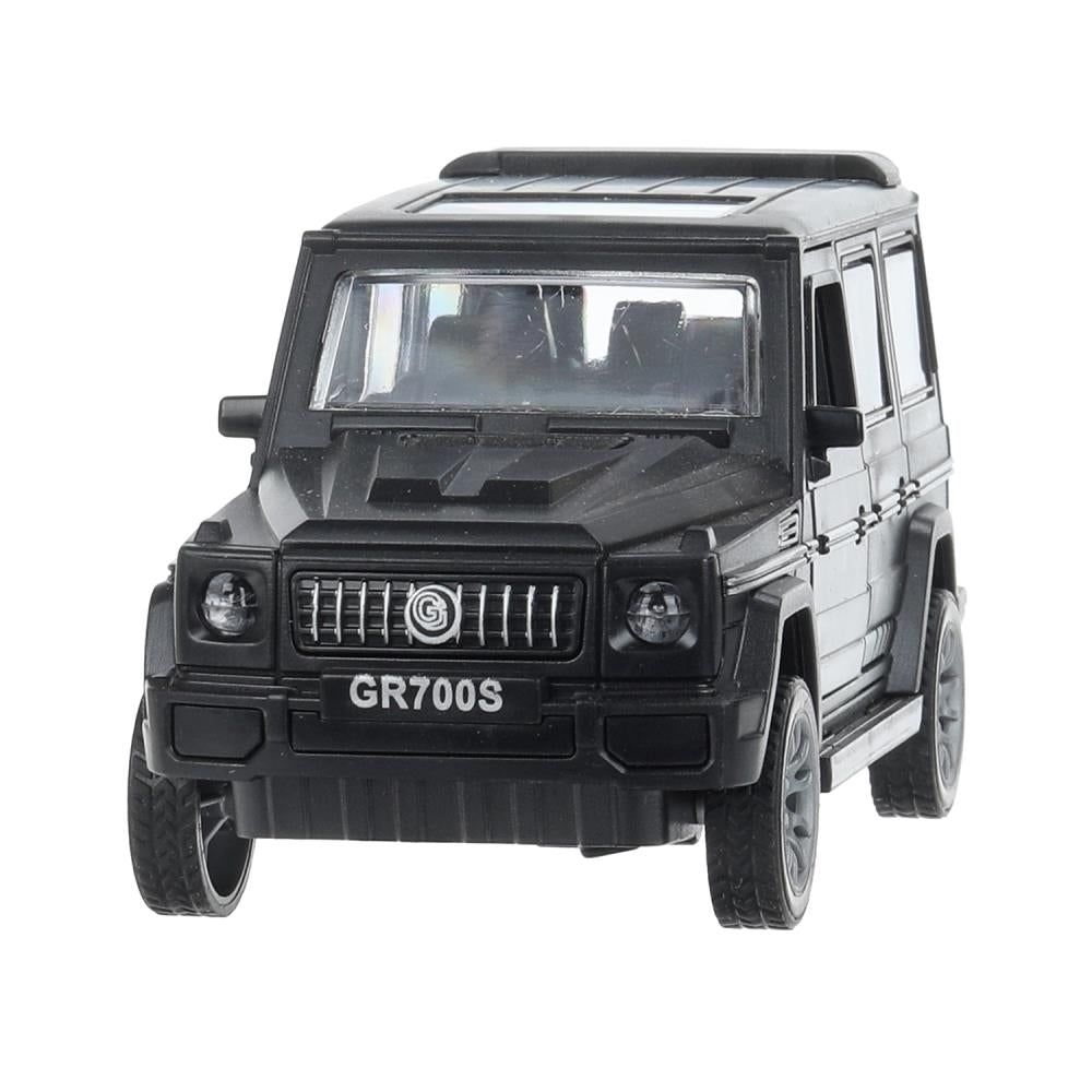 Машина пластиковая MERCEDES-BENZ G-CLASS 12 см, инерц, черный, кор. Технопарк в кор.2*120шт