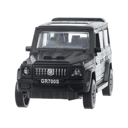 Машина пластиковая MERCEDES-BENZ G-CLASS 12 см, инерц, черный, кор. Технопарк в кор.2*120шт