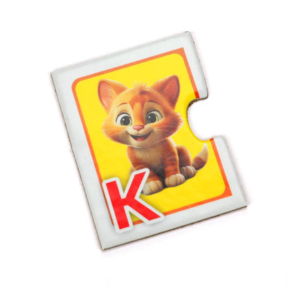 Азбука. Пазл-лото. Развивающая игра-пазл. 30 morceaux. 195х165х30 mm. Умные игры в кор.40шт