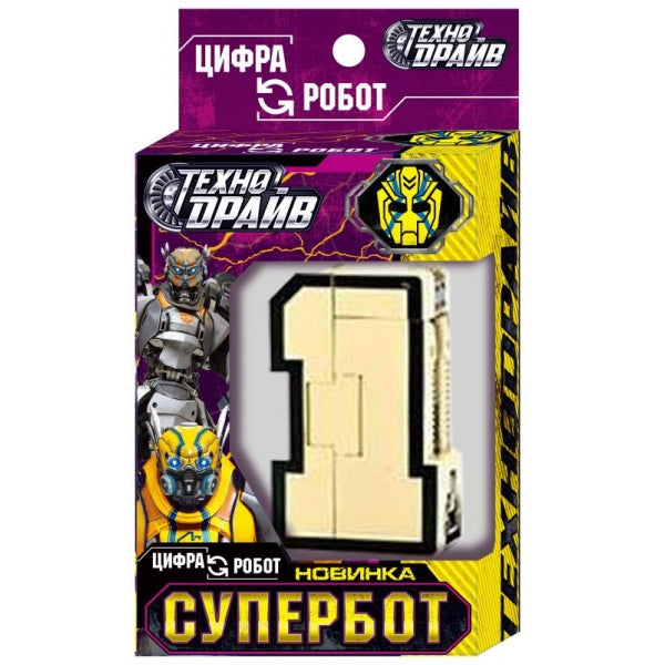 Transformateur de robot en cisaille 1, cor.10,5*19*6 cm, ТЕХНОДРАЙВ en cor.150шт