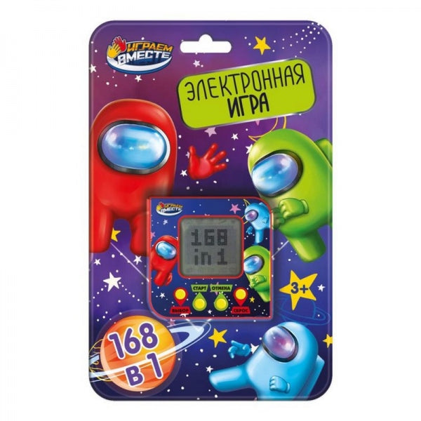 Электронная логическая игра питомец, блист.12*17*2см ИГРАЕМ ВМЕСТЕ в кор.4*72шт