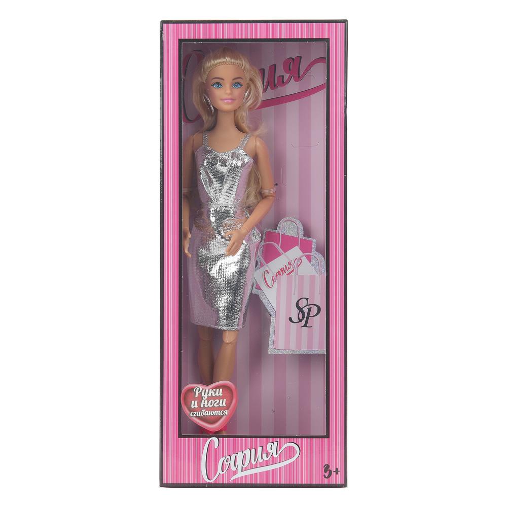 Кукла 29см София, руки и ноги сгиб., кор. КАРАПУЗ в кор.24шт