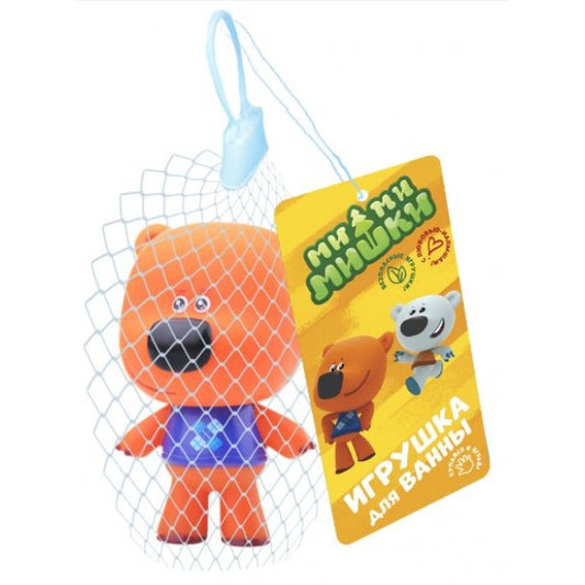 Игрушка для ванны Кеша Ми-ми-мишки сетка, подвеска КАПИТОШКА в кор.100шт