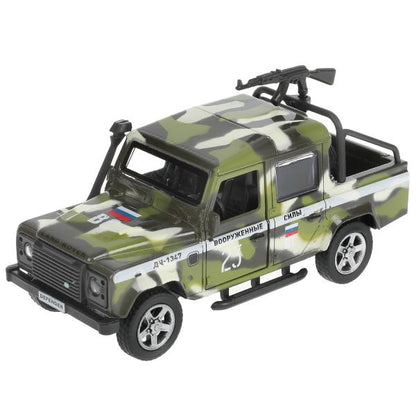 Machine en métal pour LAND ROVER DEFENDER PICКUP KAМУФЛЯЖ 12 см, double, cor. Parc technologique dans le cor.2*36шт