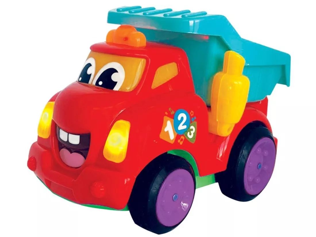Музыкальный Красный Самосвал