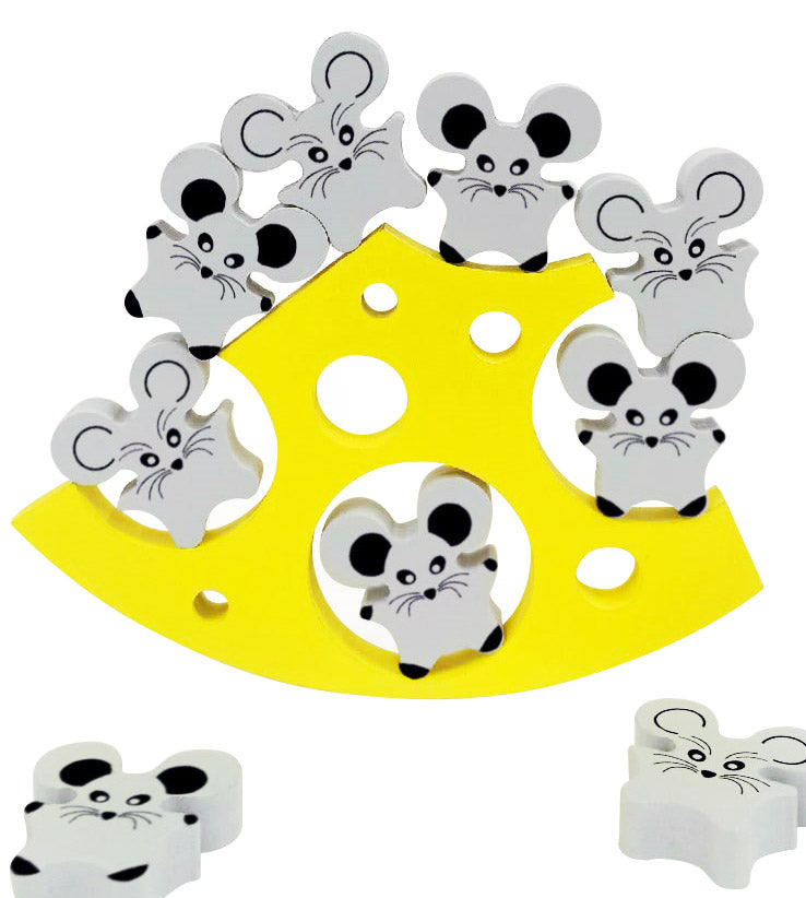Jeux de jouets pour bébé "Мышиные качели"