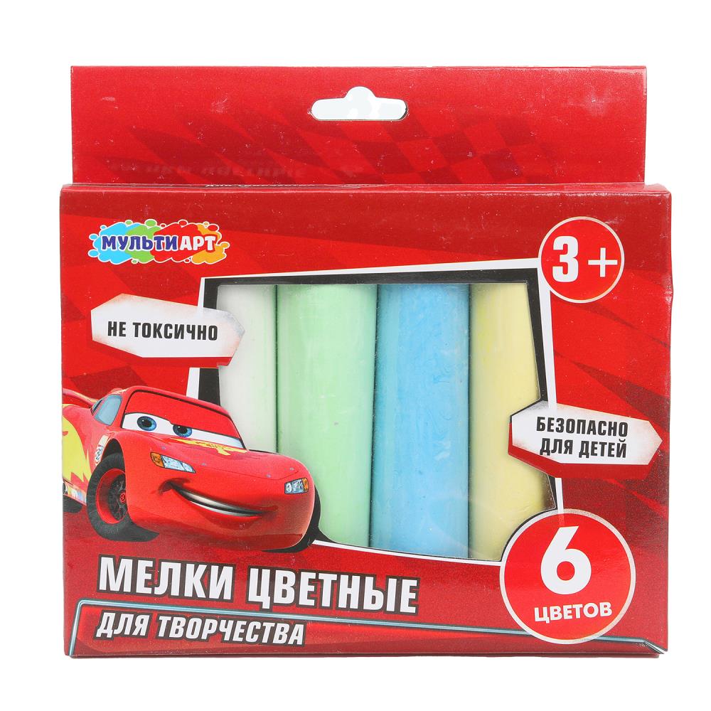 Мелки асфальтовые, 6 шт ГОНКИ МУЛЬТИ АРТ в кор.48наб