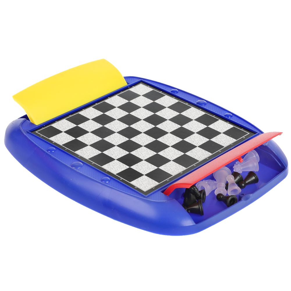 Настольная игра шахматы в кор.21,8*18,2*2,2см Умные игры в кор.2*96шт