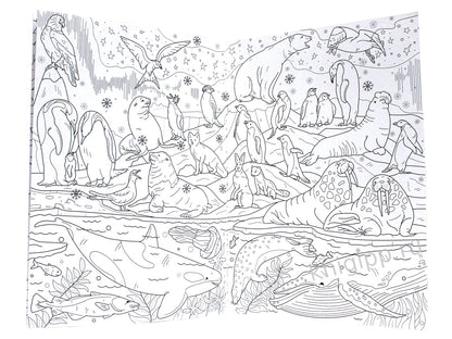 РАСКРАСКА-ВИММЕЛЬБУХ. ЖИВОТНЫЙ МИР