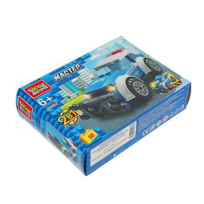 Constructeur de machine de police 2в1, 98 jours. Grands maîtres en cor.2*40шт