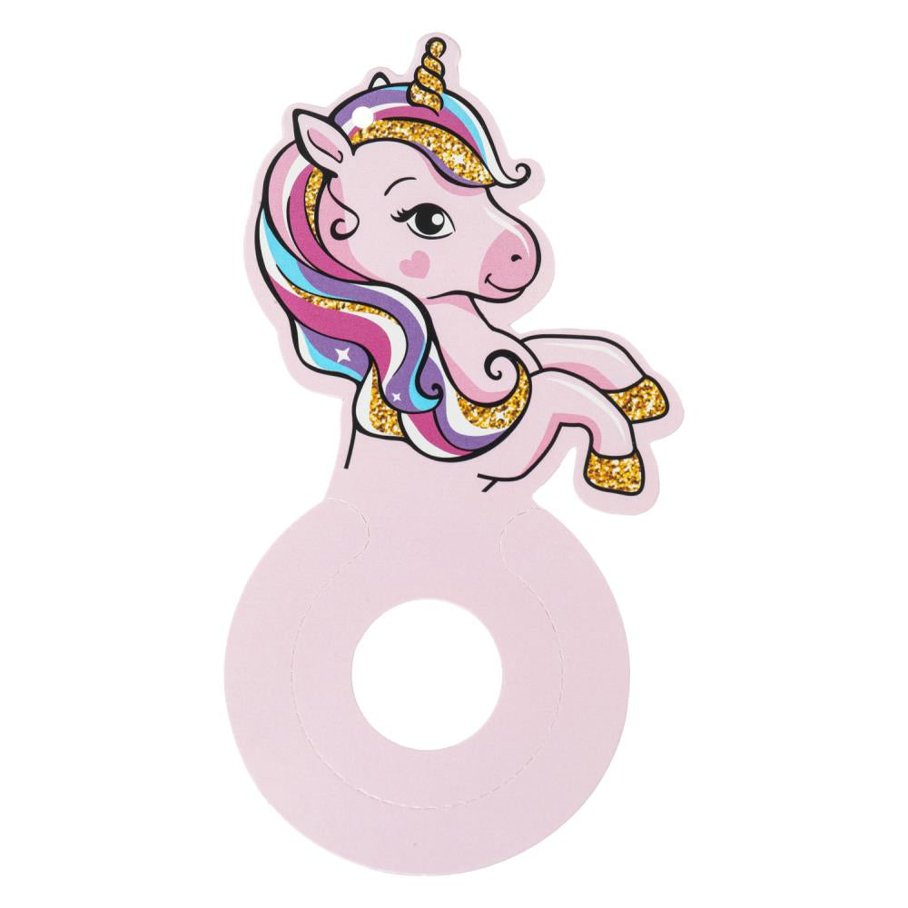 Брелок с помпоном, единорожка МУЛЬТИ АРТ в кор.40шт