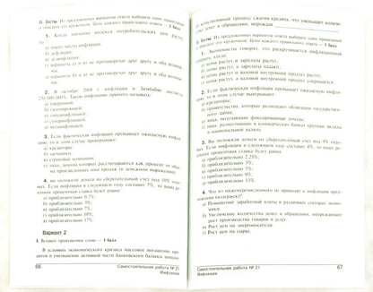 Экономика 10-11кл [Самост. и контр. работы]