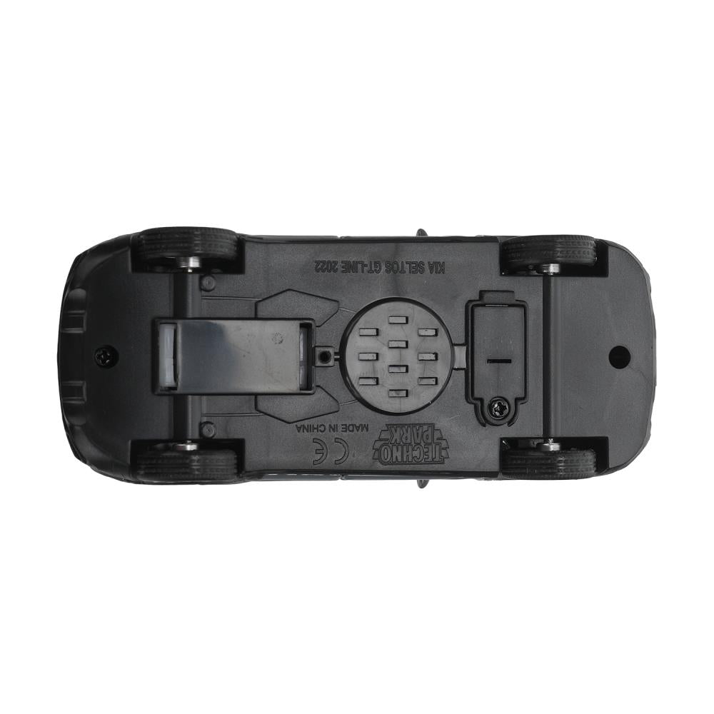 Машина металл KIA seltos длина 12 см, двери, багажник., инерц, серый, кор. Технопарк в кор.2*36шт